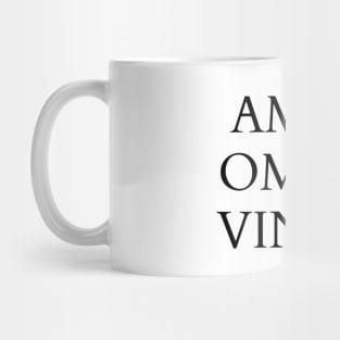 Amor Omnia Vincit (Love conquers everything) Mug